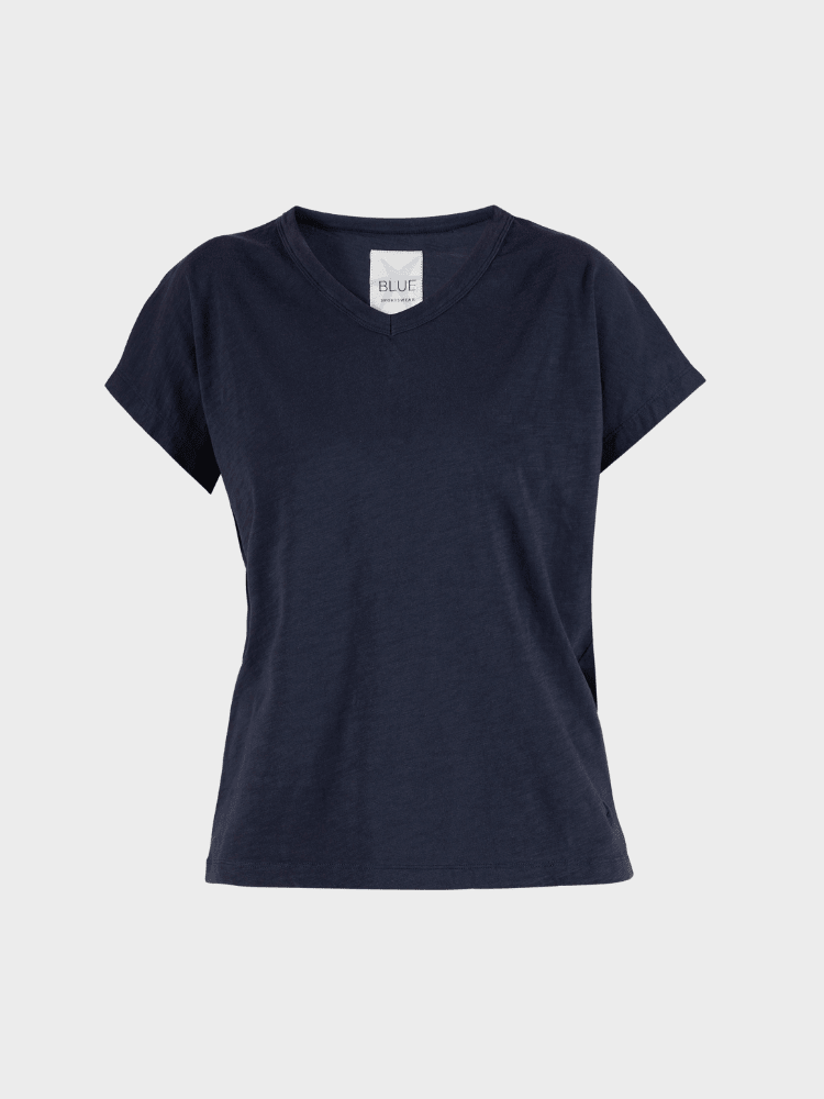 BLUE SPORTSWEAR Lydia flamé T-shirt - Dame - New Navy
