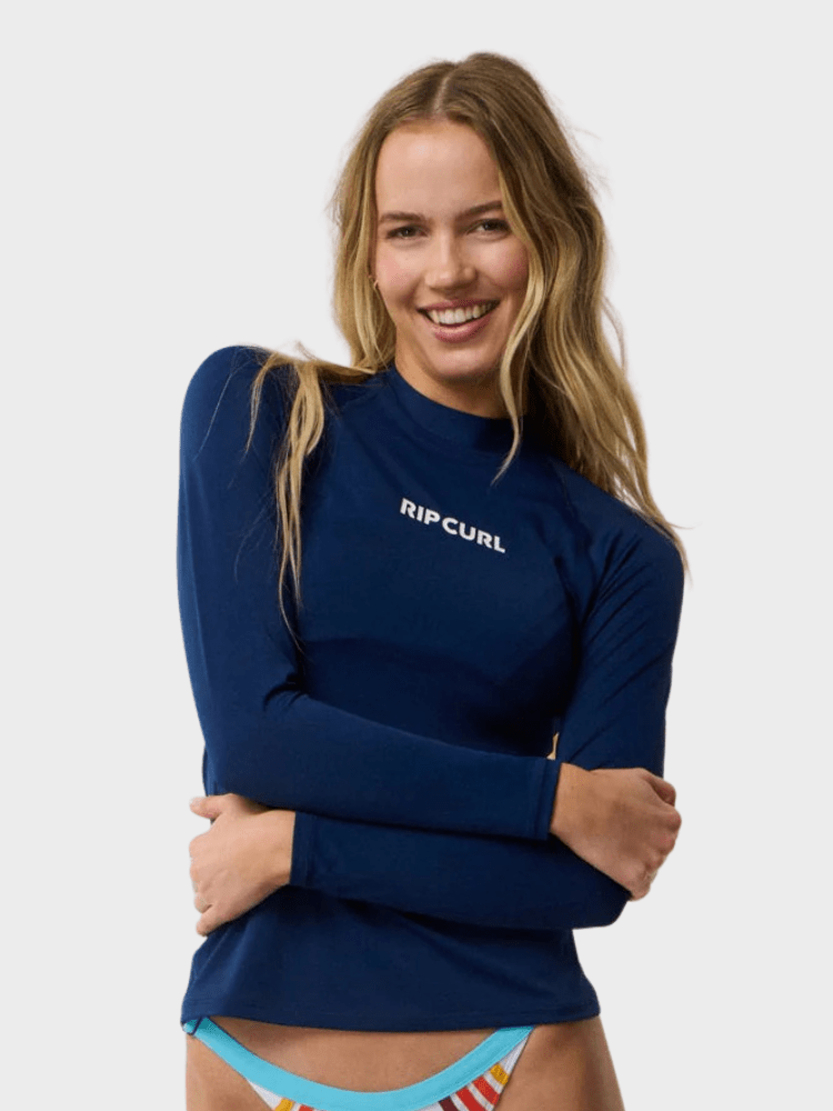 Rip Curl Classic Surf Ls UPF UV trøjer - Dame - Dark Navy