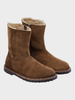 Uppsala Zip Shearling Smal - Unisex - Dark Tea