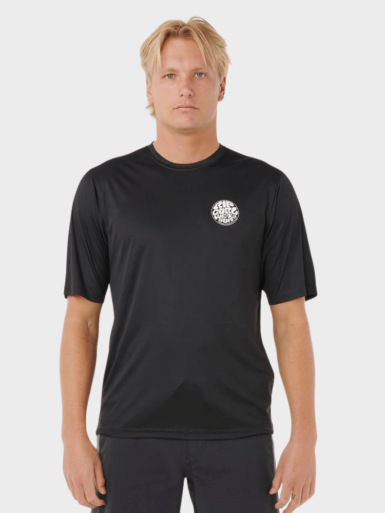 Rip Curl Icons Of Surflite UPF S/S UV trøjer - Herre - Black
