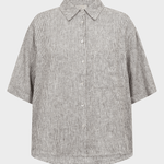 Lava Skjorte - Dame - COFFEE BEAN W. STAR OFF - WHITE - Gumpel & Co