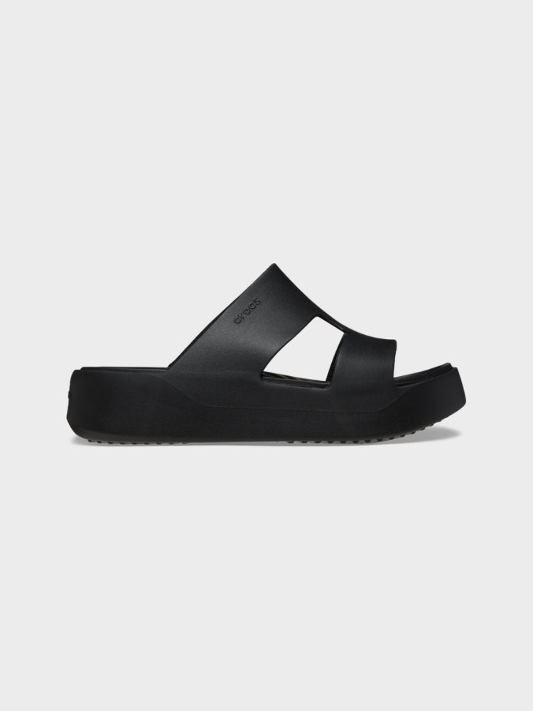 CROCS Getaway Platform H-Strap Crocs - Voksen - Black