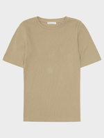 Rib T-shirt - Dame - Twill