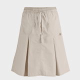 BLUE SPORTSWEAR Linea poplin Skirt - Dame - Chalk
