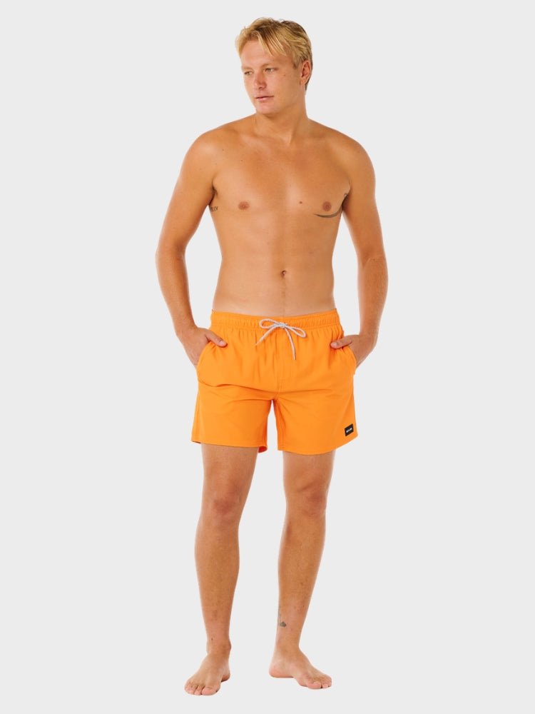 Offset Daily Badeshorts - Herre - Bright Orange - Gumpel & Co