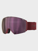 REVENT Q Large HD Skibrille - Unisex - Maroon
