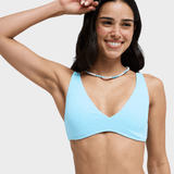 Roxy Palm Dreams Elongated Tri Bikini Top - Dame - Tanager Turquoise