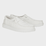 Hey Dude Wendy Crochet Lace - Dame - White