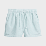 SUPERDRY Cotton Stripe Elastic Shorts - Dame - Peppermint Chalk Stripe