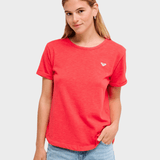 Roxy Oceanwave Regular Emby T shirt - Dame - Hibiscus