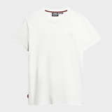 Organic Cotton Essential Logo Tshirt - Herre - Optic - Gumpel & Co