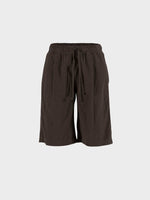 Lisamarie linen Bermudas - Dame - Coffee