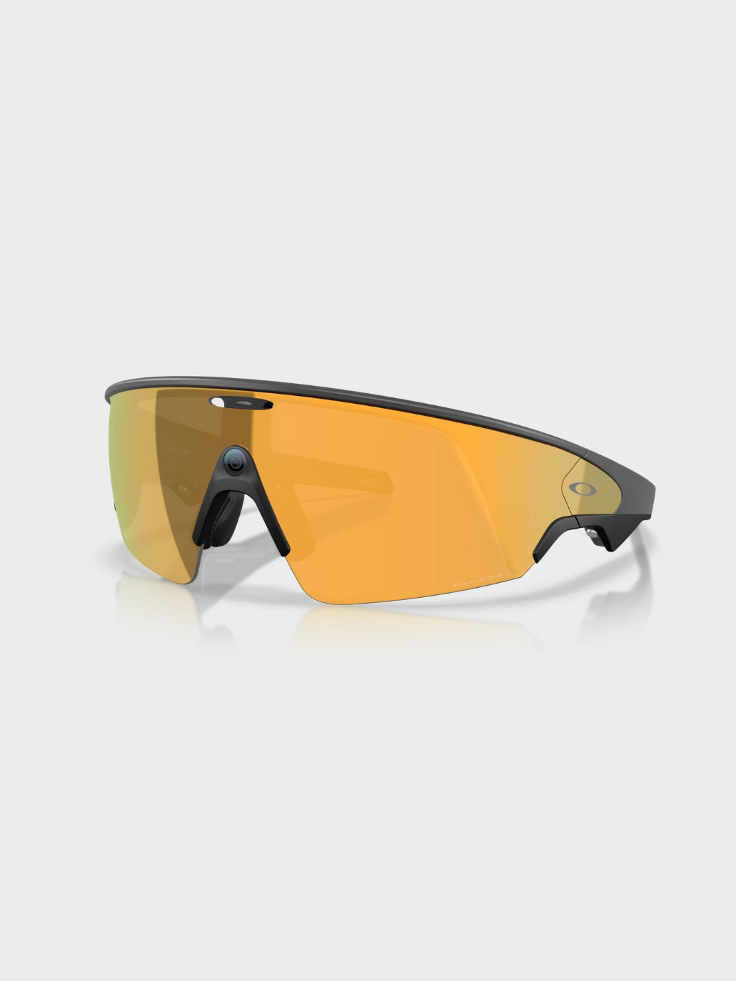 Oakley Meta vanguard black prizm 24K seen from front