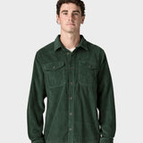 Corduroy Shirt - Herre - Canopy Green