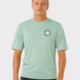 Rip Curl Pacific Rinse Surflite UPF S/S UV trøjer - Herre - Aloe