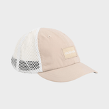 STATE OF WOW Blaze Foldable Solid Trucker Cap - Unisex - Khaki