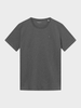 Badge T shirt - Herre - Dark Grey Melange