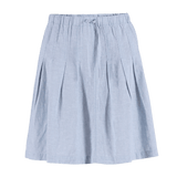 BLUE SPORTSWEAR Anemone linen Skirt - Dame - Heaven-melange