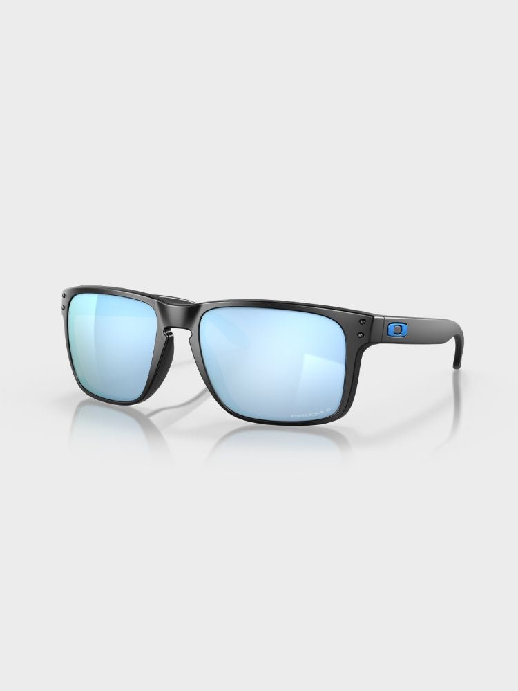 Holbrook XL Solbriller - Matte Black / Prizm Deep Water Polarized - Gumpel & Co