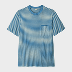Patagonia Trail Harbor Pocket Tshirt - Herre - Shore Blue