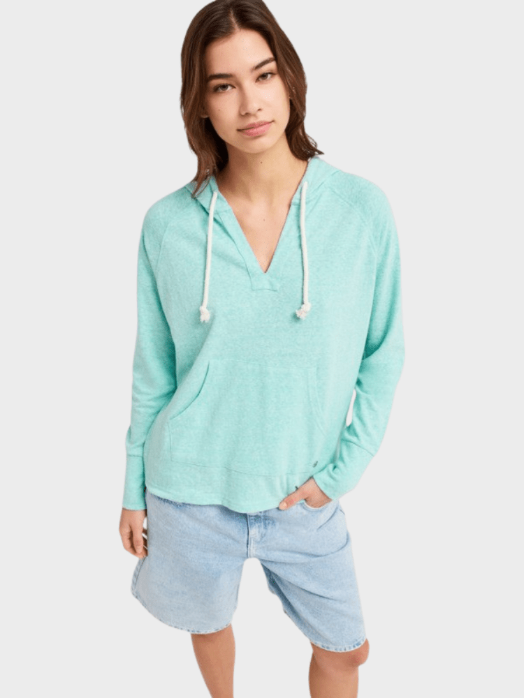 Roxy Destination Surf Top - Dame - Pool Blue