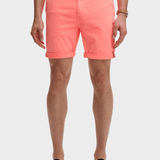 SUPERDRY Premium Regular Chino Shorts - Herre - Torch Flame Orange