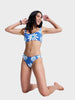 Pt Essentials Bralette Bikini Top - Dame - Dutch Blue Flower Soul