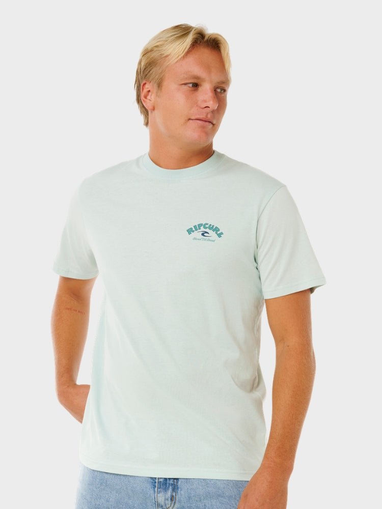 Rip Curl Shred Til T shirt - Herre - Spray Green