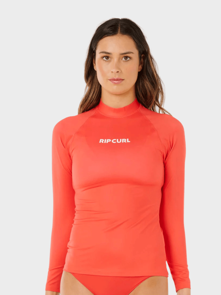 Rip Curl Classic Surf Ls UPF UV trøjer - Dame - Red