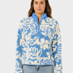 Rip Curl Party Pack Polar Fleece - Dame - Blue