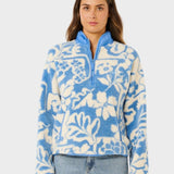 Rip Curl Party Pack Polar Fleece - Dame - Blue