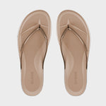 CROCS Miami Jelly Round Toe Flip Crocs - Voksen - Milk Chocolate Jelly