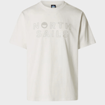NORTH SAILS T-shirt med grafisk print - Herre - White