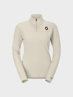 W Defined Light Pullover Midlayer - Dame - Latte Beige