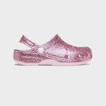 CROCS Classic Chunky Glitter Clog Crocs - Børn - Pink Milk