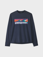 K's L/S Kasket SW T Skjorte - Unisex - Boardshort Logo / New Navy
