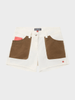 W 5 Inch Field Shorts - Dame - Off White / Tan