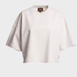 Rozanne T-Shirt - Dame - Blush White - Gumpel & Co