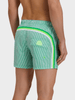 Juicy Stripe Short Length Badebukser - Herre - Bright Green