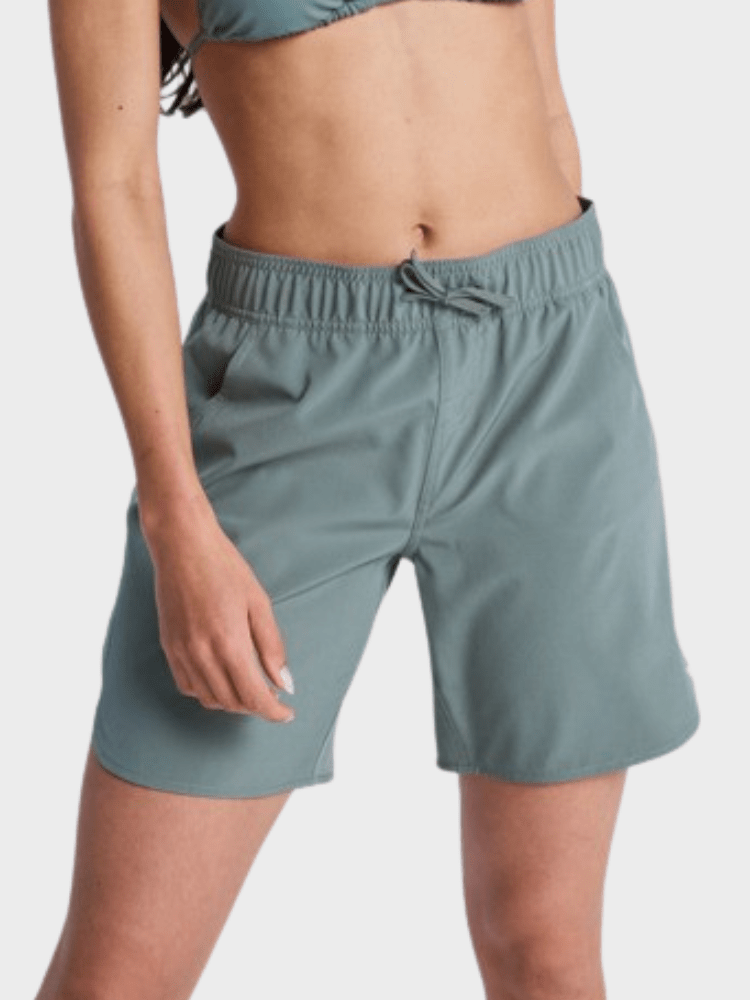 Roxy Wave 7 Inch Badshorts - Dame - Agave Green - Gumpel & Co