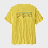 P6 Logo Responsibili Tshirt - Herre - P6 Outline: Lemon Zest - Gumpel & Co
