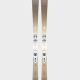 E pure Joy Ski med binding - Dame - Grey
