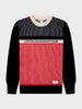 Pinstripe Crew - Herre - Faded Navy
