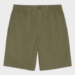 KNOWLEDGE COTTON APPAREL Fig Poplin Shorts - Herre - Burned Olive