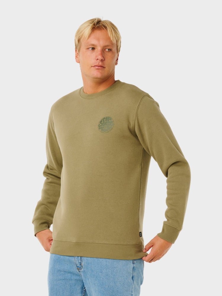 Rip Curl Wetsuit Icon Sweatshirts - Herre - Surplus Green