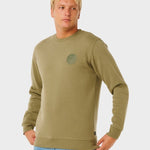 Rip Curl Wetsuit Icon Sweatshirts - Herre - Surplus Green