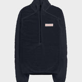 W Mountain Airy Fleece Half Zip - Dame - Anthracite Navy