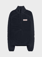 W Mountain Airy Fleece Half Zip - Dame - Anthracite Navy