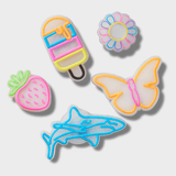 Crocs 5 Pack Jibbits - Lights Up Summer