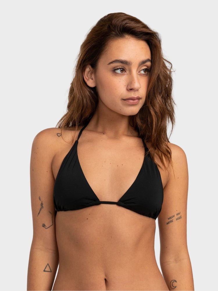 Billabong Sol Searcher Multi Tri Bikinitop - Dame - Black Pebble